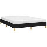  Okvir za krevet bez madraca crni 140 x 190 cm od tkanine | shoptok.hr