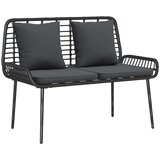  Set vrtnih namještaja Crna Antracit 109 x 63 x 83 cm | shoptok.hr