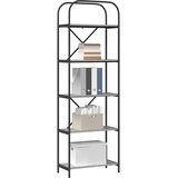  Polica Siva Sonoma 60 x 30 x 183 cm Konstruirano drvo | shoptok.hr