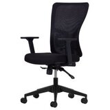 Hanah home Set 2 kancelarijske stolice Lumbar 108 Black | ePonuda.com