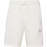 ADIDAS SPORTSWEAR Sportske hlače 'Essentials Chelsea' bež / bijela