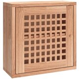 vidaXL Stenska omarica 42x18x42 cm trdna orehovina, (20992263) Cene