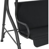  Vrtna ljuljačka antracit 170 x 110 x 153 cm | shoptok.hr