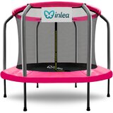  INLEA ULTIMATE Jump Trampolin 150 cm s unutarnjom zaštitnom mrežom – ružičasta | shoptok.hr
