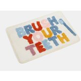 Sinsay Kupaonska prostirka s natpisom BRUSH YOUR TEETH | shoptok.hr