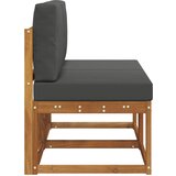  2 Komad Srednja sofa za van Čvrsto drvo akacije | Eponuda.ba