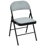 XXXL Zložljiv Stol Walter, Zelena, Žamet | Shoptok.si