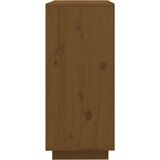  Komoda smeđa boja meda 60 x 35 x 80 cm od masivne borovine | shoptok.hr
