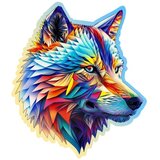WOODEN CITY Classy Wolf Wooden Puzzle L (250 Pieces) ( 058881 )