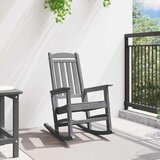  Vrtna ljuljačka Svijetlo siva 92 x 70 x 108cm HDPE | shoptok.hr
