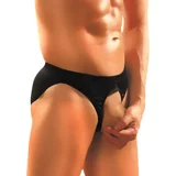 Male Power pouchless brief black