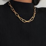 Ogrlica CA-7449 - Zlatna / Tip3 KP7449 | shoptok.hr