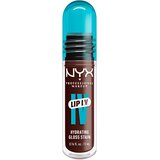 NYX Professional Makeup Lip I.V. Hydrating Gloss Stain glos za ustnice 5 ml odtenek 05 Mocha Me Wet | Shoptok.si