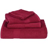 vidaXL Komplet brisač 8-delni bordo 360 gsm 100% bombaž | Shoptok.si