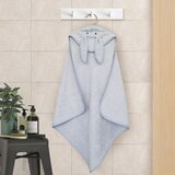 Baby Textil peškir za bebe sa kapuljačom Zeka Siva | ePonuda.com