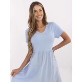 Italy Moda Dress-DHJ-SK-25370.85-Light Blue | Shoptok.si