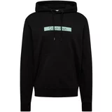 Calvin Klein Sweater majica menta / crna