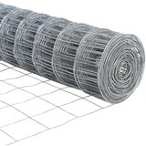 vidaXL Evropska ograja 0.8x25 m pocinkano jeklo | Shoptok.si