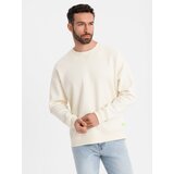 Ombre Classic unisex sweatshirt with round neckline - cream | Shoptok.si