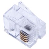 Oem Konektor RJ11 sa pozlaćenim pinovima- 100 komada ( RJ1101 ) Cene