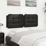 vidaXL Vzglavna stranica črna 137 cm umetno usnje, (21111227) | Shoptok.si