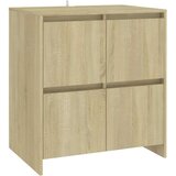  Komoda boja hrasta sonome 70x41x75 cm od konstruiranog drva Smeđa | shoptok.hr