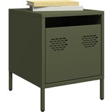 vidaXL Noćni ormarići 2 kom maslinastozeleni 35x39x43,5 cm čelični | shoptok.hr