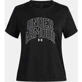 Under Armour Girls' T-shirt Tech Varsity Graphic SS-BLK - Girls Cijene