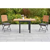 Gardenson VRTNA GARNITURA SANTORIN aluminij barve grafita, naravne barve | Shoptok.si