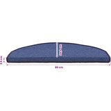  Samoljepljivi stepenasti ulošci 15 pcs Plava 80 x 24,5 x 3,5 cm | shoptok.hr