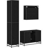 vidaXL Komplet pohištva za kopalnico 3 pcs Star les 90 x 33 x 60 cm | Shoptok.si