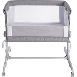 My Baby Lou DODATNA POSTELJICA BASIC siva, bela | Shoptok.si