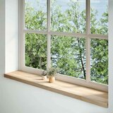 vidaXL Prozorske klupice 2 kom 140x25x2 cm netretirane masivne hrast | shoptok.hr