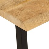  Klupa sa živim rubom 105 cm od masivnog drva manga | Eponuda.com