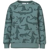 name it Majica 'TENNE' cijansko modra / smaragd / črna / bela | Shoptok.si