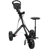 Golf Trolej s sjedištem Crna 95 x 69 x 114 cm Željezo | shoptok.hr