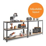 Vonhaus Regal Hammerite, 5 delni, 1.8 m, širok | Shoptok.si