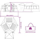 Instant Takojšnji šotor ALTA Modra 458 x 458 x 230 cm Jeklo, (5000136961) | Shoptok.si