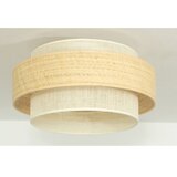  plafonsko svetlo boho 1xE27/60W/230V prečnik 40 cm juta/krem | Eponuda.com