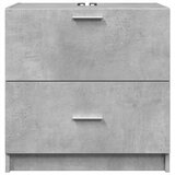 Ormarić za umivaonik boja betona 59x37x59 cm konstruirano drvo | shoptok.hr