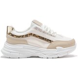 Shelvt Women's cream sneakers | shoptok.hr