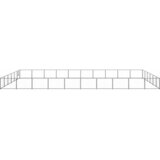  Kavez za pse crni 60 m² čelični | shoptok.hr
