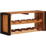  Stalak za vino Smeđa 100 x 45 x 33 cm Čvrsto drvo akacije | shoptok.hr