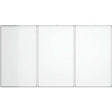  Magnetna bijela ploča sklopiva 180 x 100 x 1,7 cm aluminijska | shoptok.hr