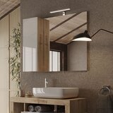 LC Mobili Omarica z ogledalom in LED lujo HAMBURG 432430-792P Cene
