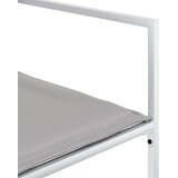  11-dijelni vrtni blagovaonski set s jastucima bijeli tekstilena | shoptok.hr