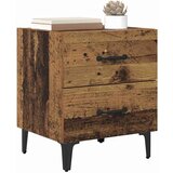 Ormarić za krevet s ladicama 2 pcs Staro drvo 40 x 35 x 47.5 cm | shoptok.hr