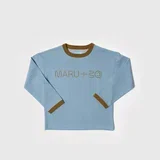 Majice z dolgimi rokavi U15F2502-BLU13 Modra