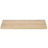 REGALUX Zidna polica (D x Š x V: 23,5 x 80 x 3,8 cm, Hrast, Opteretivost: 12 kg) | shoptok.hr