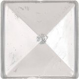  Piramidalni poklopci za stupove ograde 6 kom metalni 91 x 91 mm | shoptok.hr